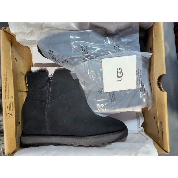 UGG boots classic femme zip mini size 10 - Picture 2 of 7